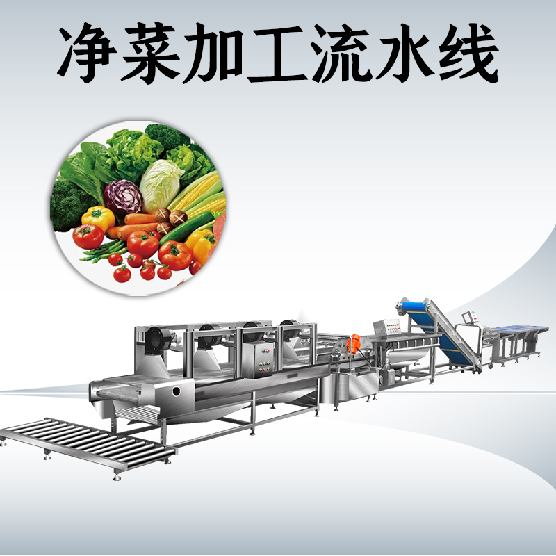 净菜加工流水线